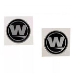 Wilderness Systems Chrome Dome Decal - 2 Pack