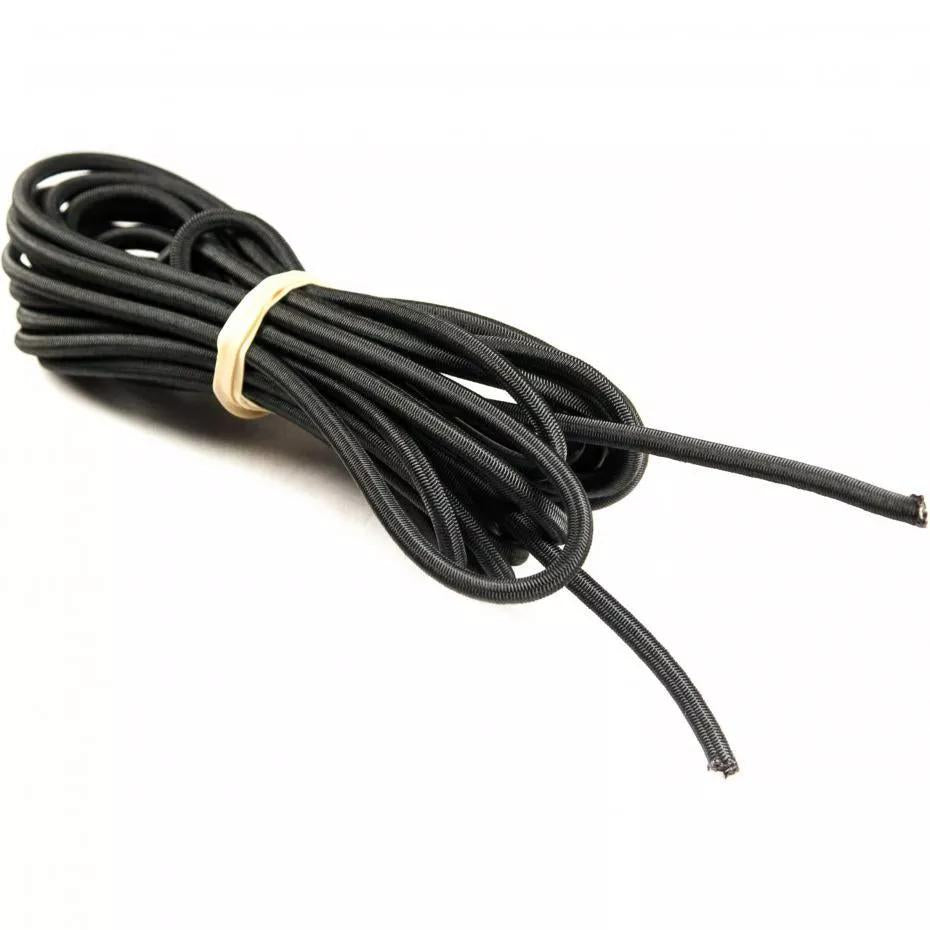 Bungee Cord - Black - 1/4 In. X 20 Ft.