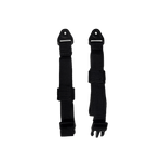 Tandem Rudder Long Extension Strap w/Male Buckle End - 2 Pack