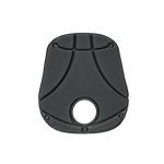 CSS Seat Bottom Pad w/Cutout For Cup Holder - Black