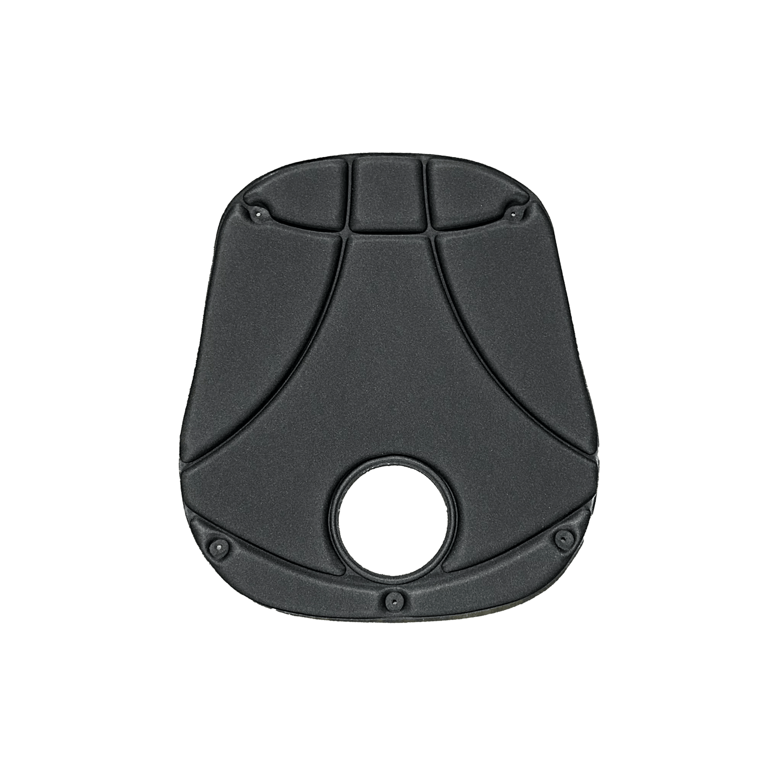 CSS Seat Bottom Pad w/Cutout For Cup Holder - Black