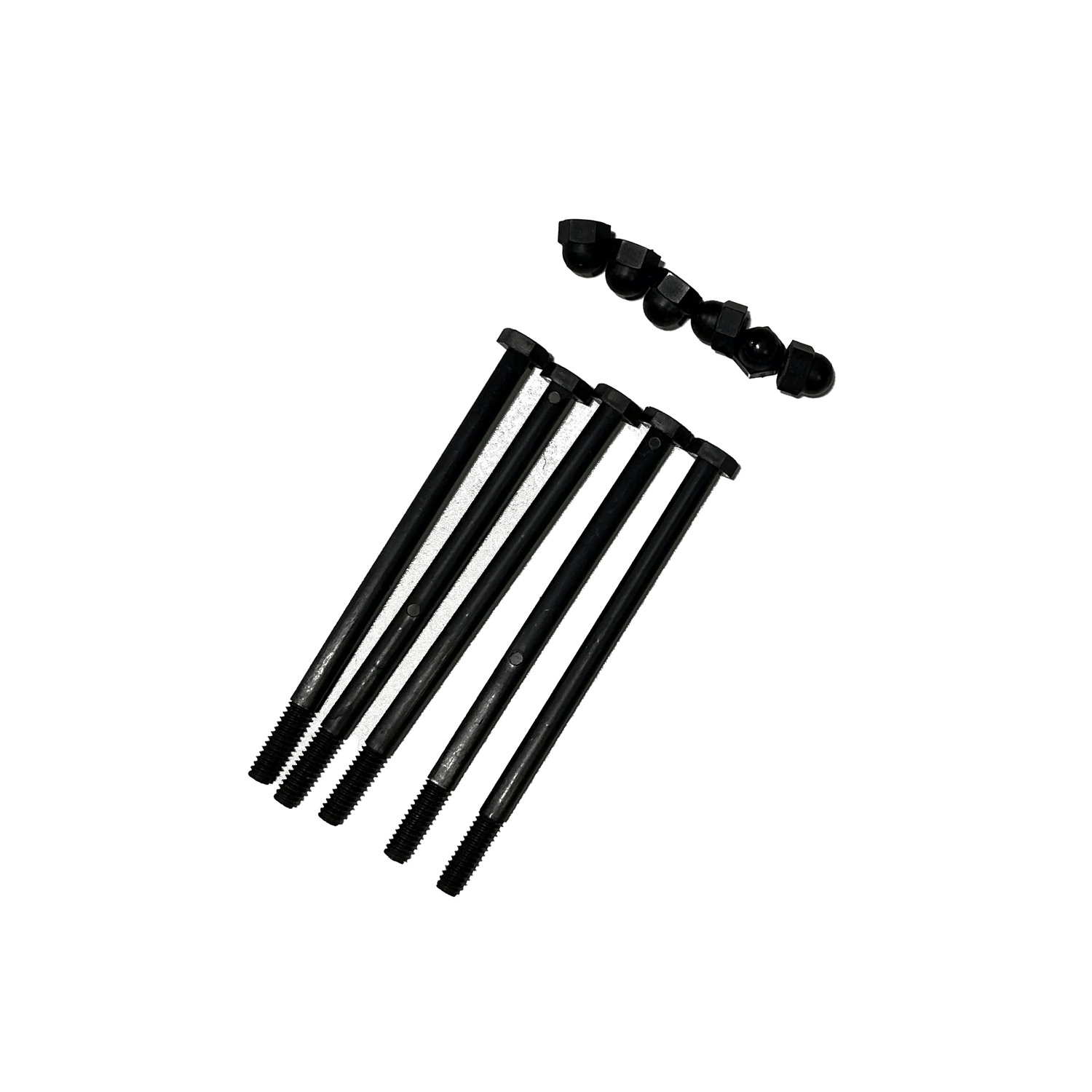 Nylon Nut/Bolt 1/4-20 x 4.5" - 5 Pack