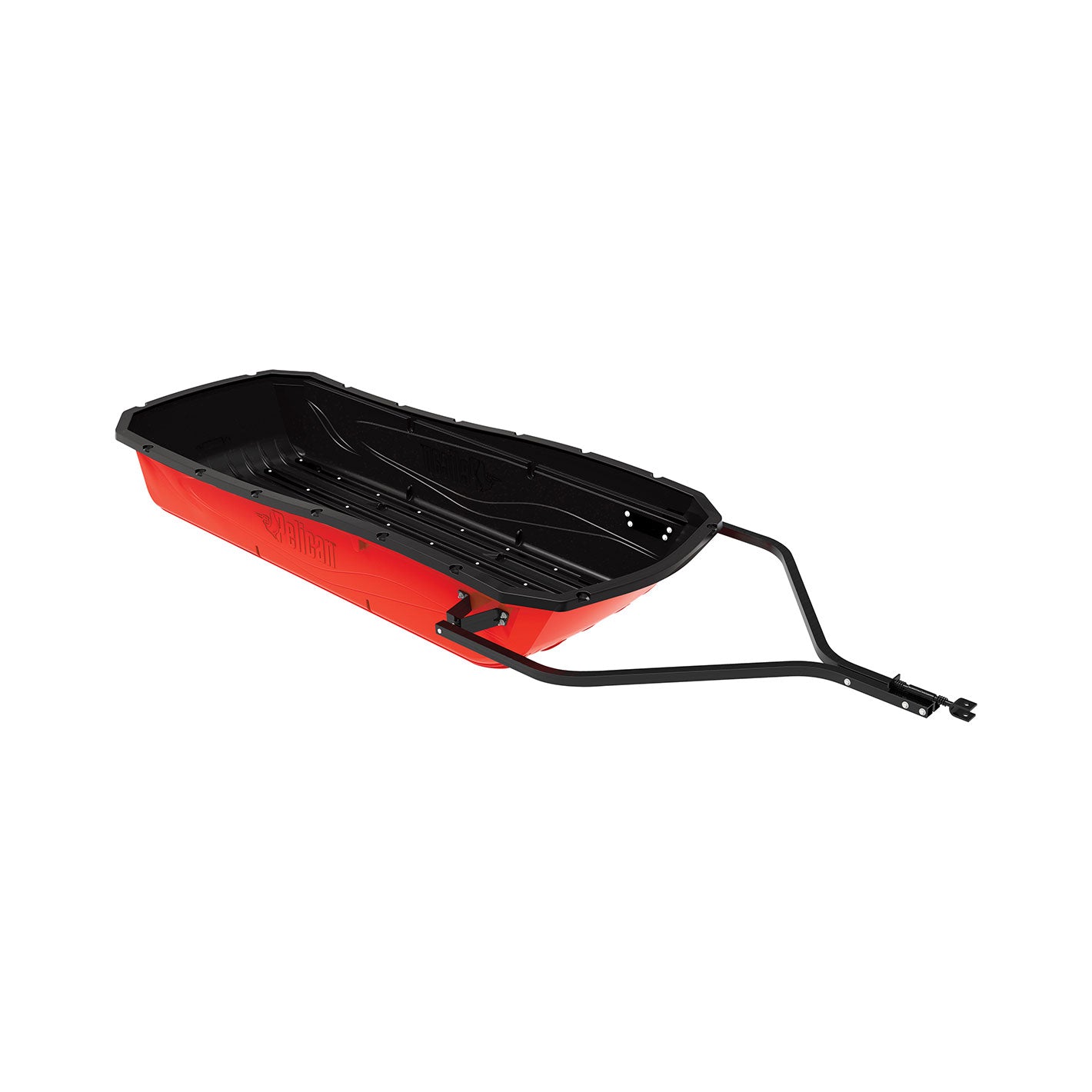 Trek Sport 94 Utility Sled with Runners, Tow Hitch & Travel Cover