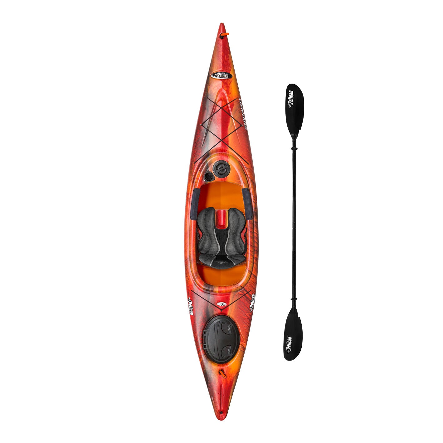 Shoal 120XE Recreational Kayak with paddle - Discontinued color/model