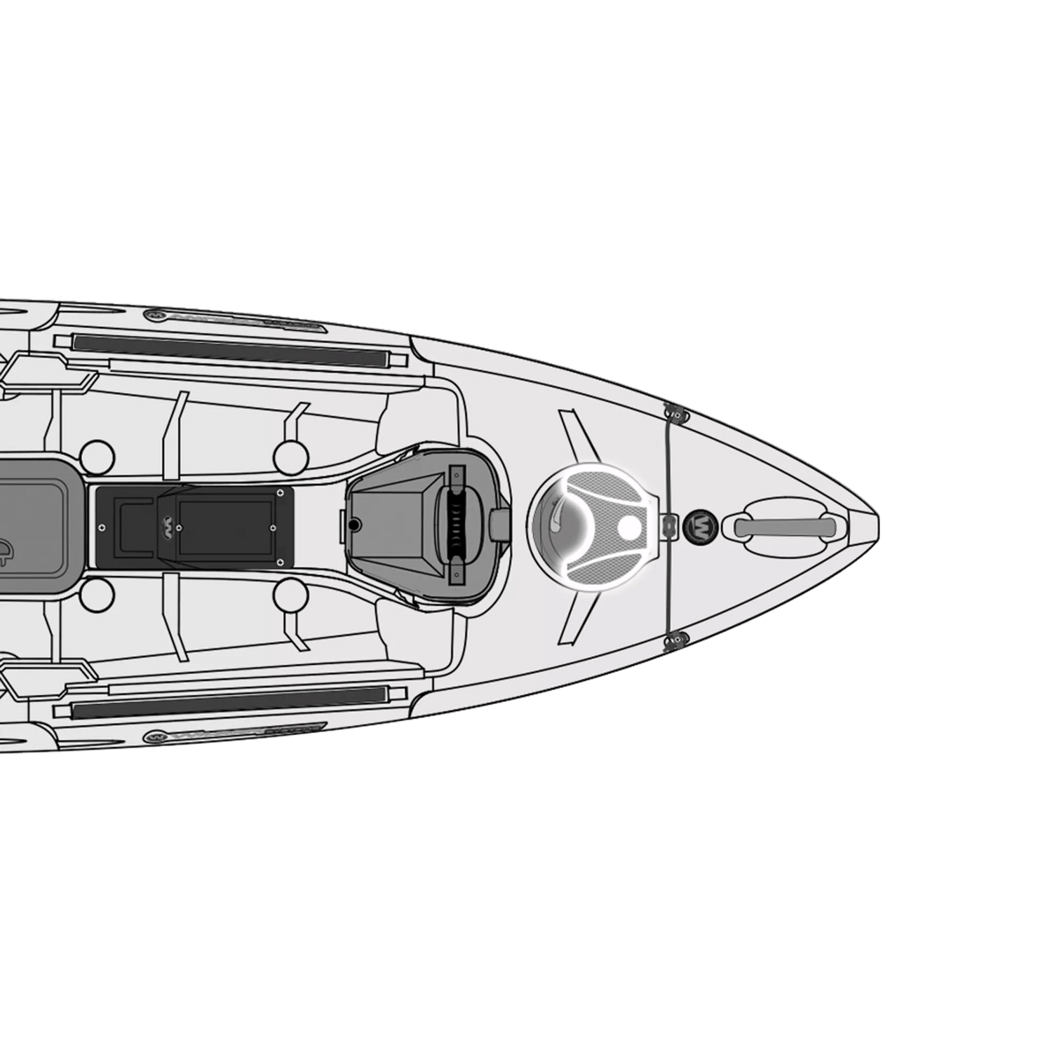 Silent Traction Pad - Round Orbix Hatch Kit